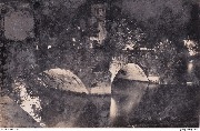 Anseremme. Pont St Jean illumin&eacute;