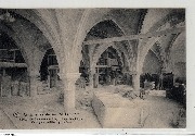 Cristalleries du Val-Saint-Lambert. Intérieur de l'ancienne église abbaye de Citeaux -Mélangeur matières premières Cristalleries du Val-Saint-Lambert. Intérieur de l'ancienne église abbaye de Citeaux -Mélangeur matières premières