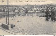 Bords de la Meuse. Visé. Vue panoramique (rive droite)