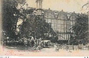 Anvers. La Gare centrale vue du Jardin zoologique Anvers. La Gare centrale vue du Jardin zoologique