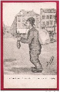 Li&egrave;ge - Le marchand de peaux '' Li marchand d'pais '' Par J. Ochs