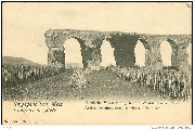 Umgegend von Metz. R&ouml;mische Wasserleitung in den Weinbergen bei Ars . Arches romaines pr&egrave;s d'Ars