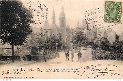 Luxembourg. Entr&eacute;e de la ville par le pont du ch&acirc;teau(autre style &eacute;criture)