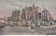 Blankenberghe. Les H&ocirc;tels sur la Digue