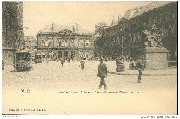 Metz. Paradeplatz mit Rathaus. Place d'Armes et l'H&ocirc;tel de ville