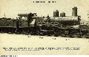 Machine N&deg; 2221 &agrave; simple expansion ..  essieux porteurs accoupl&eacute;s compris entre 2 essieux porteurs pour trains de voyageurs sur profils faciles (Type 1 modifi&eacute;, 2e mod&egrave;le,  litt&eacute;ra H, construit en 1898)