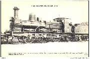 Machine N&deg; 1633 &agrave; simple expansion ..3 essieux accoupl&eacute;s pour trains de voyageurs sur lignes de banlieue (Type 2bis, litt&eacute;ra D, construite en 1885)