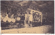 La brasserie. Nettoyage de la f&ucirc;taille