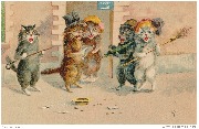 Chats chanteurs de rue