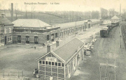 Ronqui&egrave;res-Fauquez. La Gare