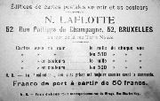 Lovegn&eacute;e. Le Vieux Moulin (sans titre, carte publicitaire)