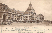 Souvenir de Tournai, - La Station