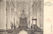 Andenne, Intérieur de l'Eglise Ste.  Begge