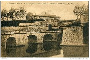 Anvers en 1860. Porte Kipdorp, cot&eacute; ext&eacute;rieur - actuellement Place de la Commune