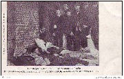 Kontich.Quelques bless&eacute;s et leurs sauveteurs 21 mai 1908