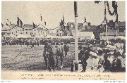 Anvers.Visite royale au concours général agricole 8juillet 1906-Défilé ds chevaux primés 