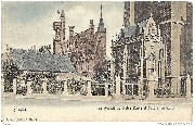 Bruges. Le Portail de Notre Dame et l'Hôtel Gruuthuse