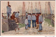 (Les sardiniers &agrave; quai)