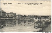 La Meuse et l'Embarcadère des bateaux de plaisance