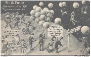Fin du Monde. Souvenir du 19 Mai 1910. Un royaume pour un ballon !! Le dernier verre