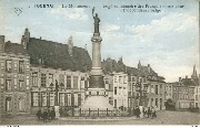 Tournai. Le Monument érigé en mémoire des Français morts pour l’Indépendance belge.