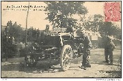 Le Circuit des Ardennes Farman sur voiture Panhard-Levasseur Le Circuit des Ardennes Farman sur voiture Panhard-Levasseur