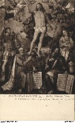 De Vos, Martin le Vieux . Le Triomphe du Christ (Triptyque, Panneau central). Musée Royal d'Anvers