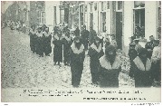 7eme Centenaire de Ste Marie de Nivelles,23 Juin 1913. Groupe de chanoines de Nivelles