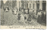 7eme Centenaire de Ste Marie de Nivelles,23 Juin 1913. Pages des chanoinesses