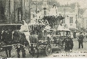 Ixelles.Cortège des Saisons Juillet 1910 La Neige 