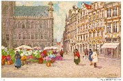 Red Star Line. Brussels. The Grand'Place