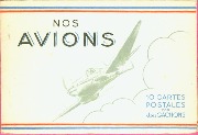 Nov avions. 10 cartes postales par J. des Gachons