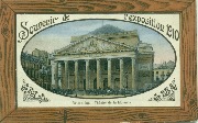 Bruxelles. Th&eacute;&acirc;tre de la Monnaie. Souvenir de l'exposition 1910