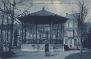 Soignies. Le kiosque du Square. Place de la station