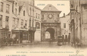 Anvers en 1860.  Porte Kipdorp. - Actuellement Marché St. Jacques, Place de la Commune