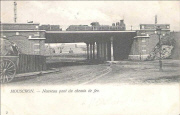 Mouscron. Nouveau pont de chemin de fer