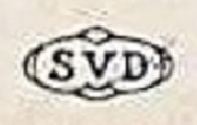 Initiales soci&eacute;t&eacute; et ville de S.V.D.