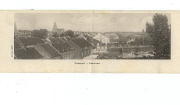 TIRLEMONT. Panorama. (note : cette carte est double)