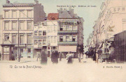 Liège. La rue du Pont d'Avroy