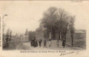 Entrée du Château du Comte Werner de Mérode (Loverval).