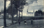 Ganshoren. Château de Wijngaard et rue de Relegem