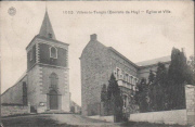 Villers-le-Temple (environs de Huy). Eglise et Villa