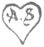 A S dans un coeur