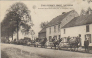 Soignies. Cognebeau. Etablissements Ernest cantigneau. Premier départ des machines de fenaison 1921