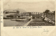 Le Pont du Vicinal sur la Sambre. Namur