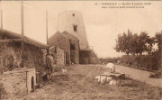 Mignault. Moulin à moteur établi dans l'ancien petit moulin à vent