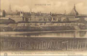 Anvers en 1866  Porte Rouge démolie - Actuellement rue Vondel et Avenue du Commerce.