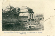 Ancienne Abbaye des Moines et le vieux Renard, combattant de 1830. St-Ghislain (Saint-Ghislain)