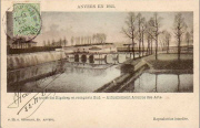 Anvers en 1866, La porte du Kipdorp et remparts Sud. - Actuellement avenue des Arts