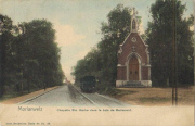 Morlanwelz , Chapelle Ste Barbe dans le bois de Marlemont